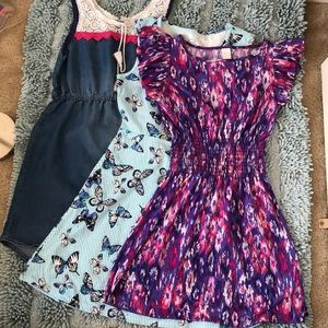 Three dresses for age 12girl